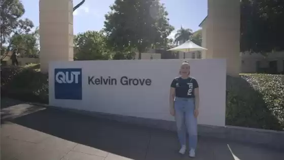 Besichtigen Sie den Kelvin Grove-Campus der QUT mit einem Studentenbotschafter