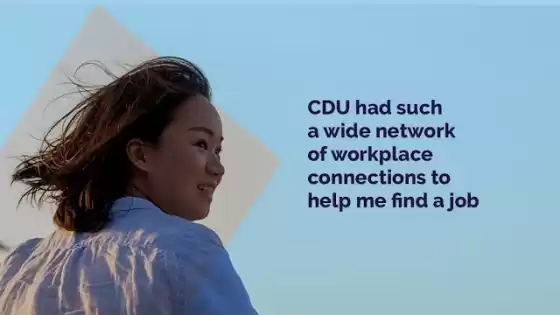 دلایل دانشجوی بین المللی می برای تحصیل در CDU #YoumakeCDU