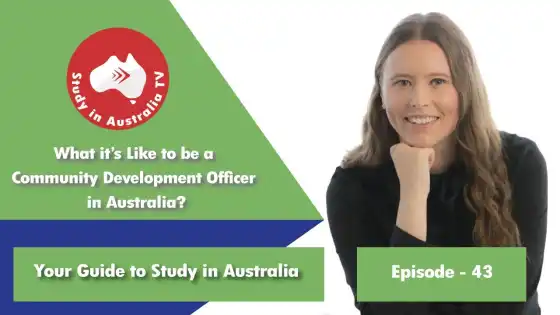 الحلقة 43: كيف يبدو الأمر عندما تكون مسؤول تنمية مجتمعية في أستراليا؟