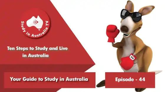 الحلقة 44: عشر خطوات للدراسة والعيش في أستراليا