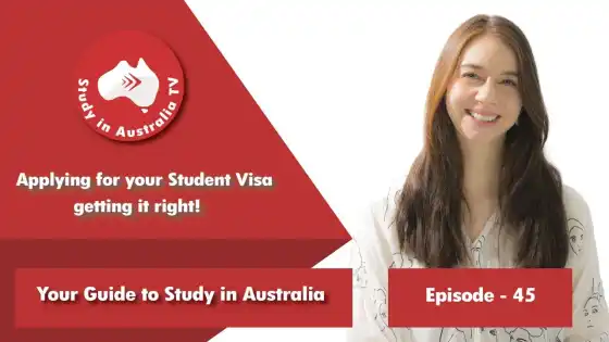 الحلقة 45: التقدم بطلب للحصول على تأشيرة الطالب الخاصة بك بشكل صحيح!