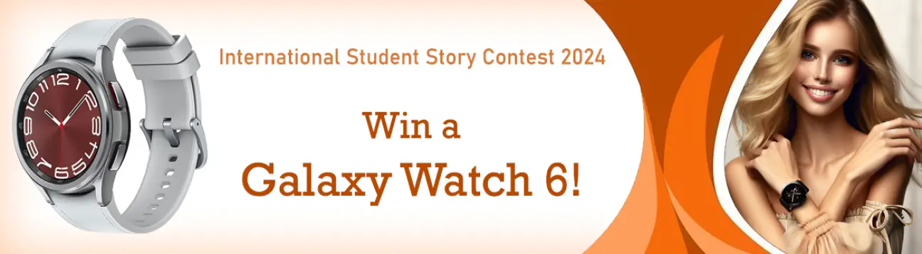 Internationaler Student Story Contest 2024: Gewinnen Sie eine Galaxy Watch 6!
